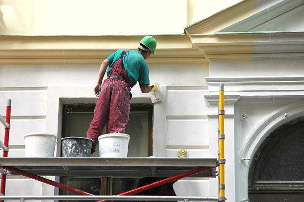 The house painter Repair of a building painting activity stock pictures, royalty-free photos & images