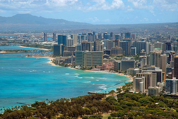 istock Waikiki Honolulu Skyline 144285881