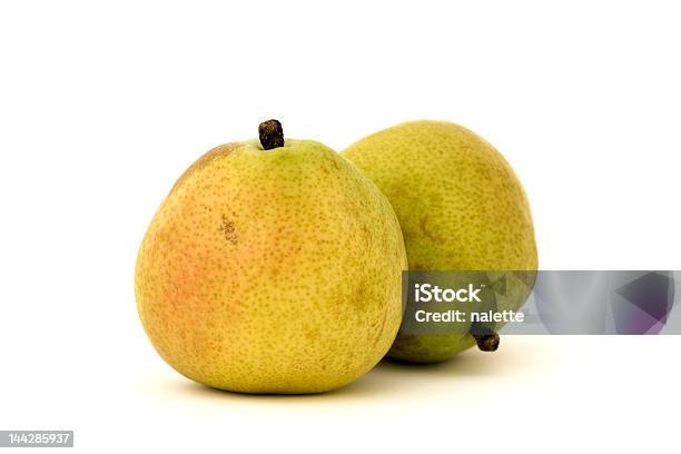 Danjou Pears Isolated Stock Photo - Download Image Now - Pear, Green Color, Cut Out