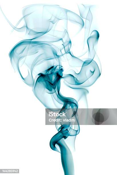 ブルーの抽象煙トレイルズ - ひらめきのストックフォトや画像を多数ご用意 - ひらめき, まぶしい, やわらか