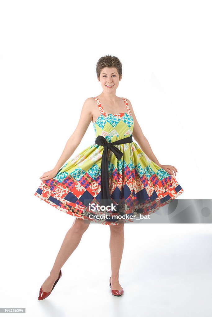 Meu novo vestido - Foto de stock de Gabar-se royalty-free