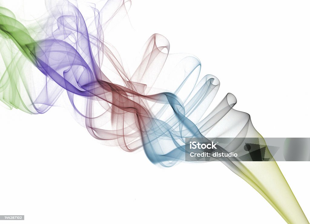 Abstract радуга smoke - Стоковые фото Абстрактный роялти-фри