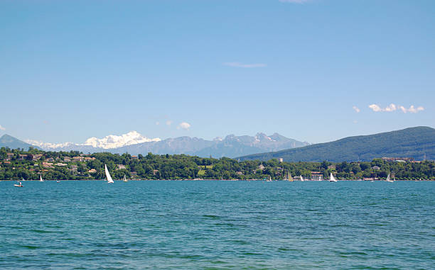 istock Yachting in Geneva lake 144287894