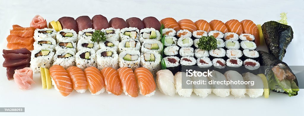 Japanische Speisen, Familien-Angebot - Lizenzfrei Arrangieren Stock-Foto
