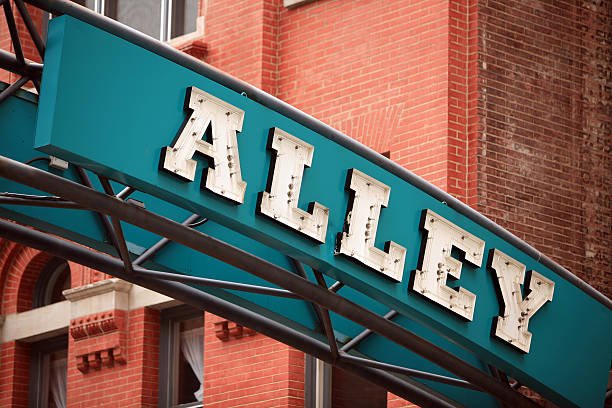 Printers Alley in Downtown Nashville