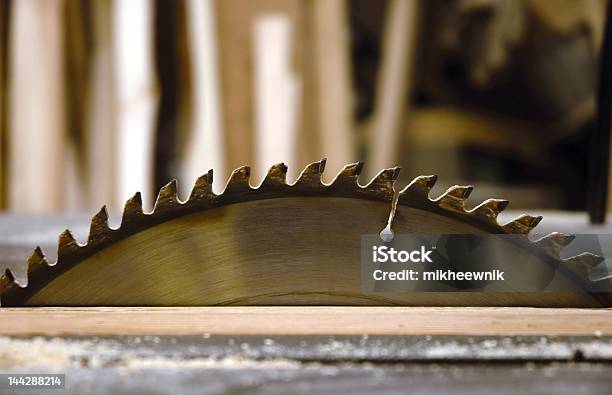 Circular Saw Stock Photo - Download Image Now - Blade, Blue-collar Worker, Brown