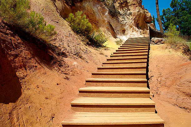 Treppen in Roussillon – Foto