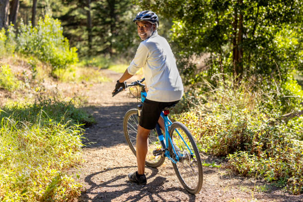 istock African American Man Cycling 1442887100
