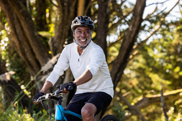 istock African American Man Cycling 1442887133