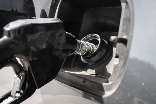 istock Car refuel the gasoline oil. 1442893225