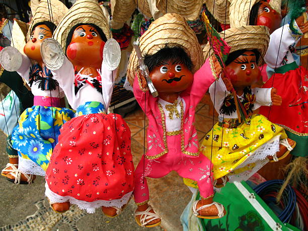 istock Mexican Souvenir Puppets 144289884