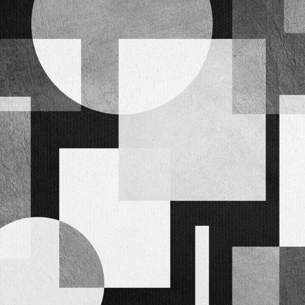 istock beautiful geometric abstract digital art, modern and colorful 1442903016