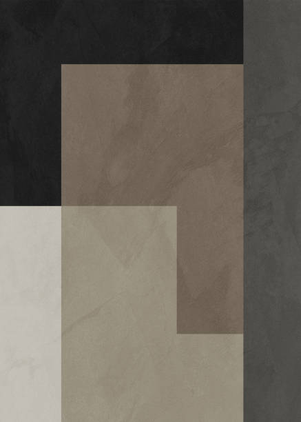 istock beautiful geometric abstract digital art, modern and colorful 1442903160