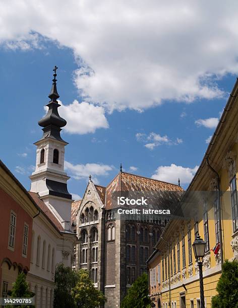 St A Buda Castle Foto de stock y más banco de imágenes de Budapest - Budapest, Castillo - Estructura de edificio, Castillo de Buda