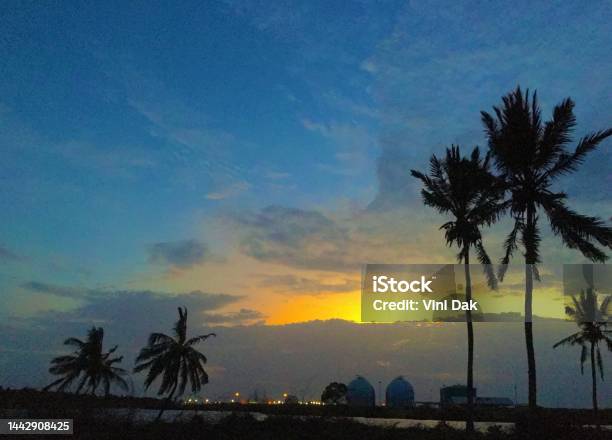 Evening Stock Photo - Download Image Now - Backgrounds, Beach, Beauty