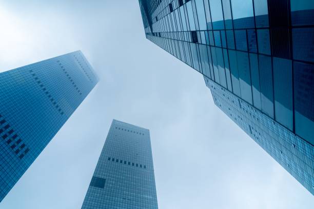 istock low angle view of modern office buildings 1442911551