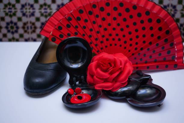istock typical spanish flamenco accessories 1442912087