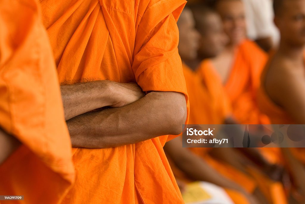 Monaci buddisti - Foto stock royalty-free di Allievo