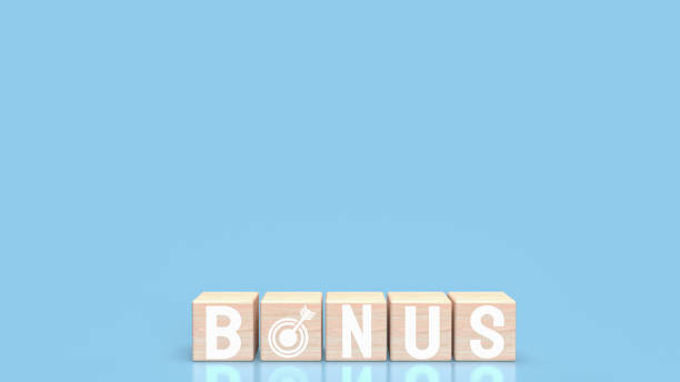 istock The wood cube bonus for business or game concept 3d rendering 1442917445