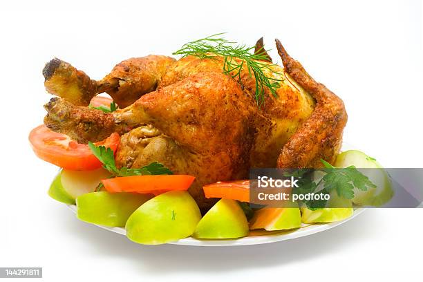 Huhn Stockfoto und mehr Bilder von Apfel - Apfel, Blatt - Pflanzenbestandteile, Buffalo Chicken