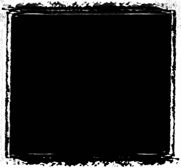 A black and white grunge frame stock photo