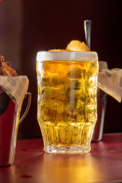 istock Mug of beer and fried 1442932083