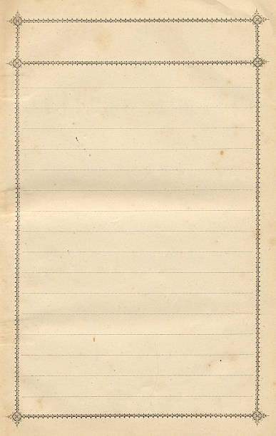 istock Antique sheet of paper 144293488