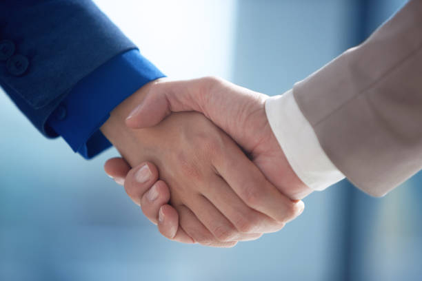 istock Mutual respect of two friends 1442936987
