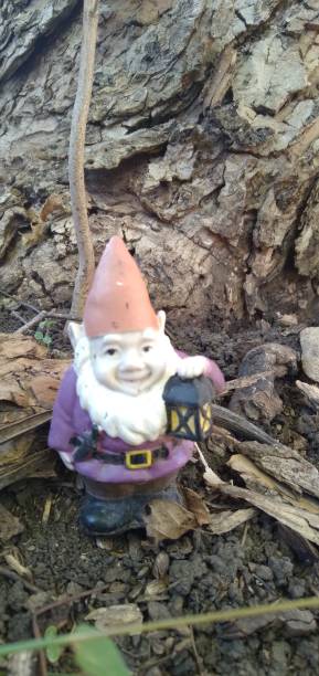 istock Gnome is up to no good.. 1442939871