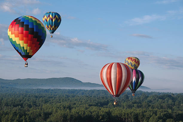 Hot Air Balloons stock photo