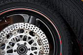 Motorbike racing tires