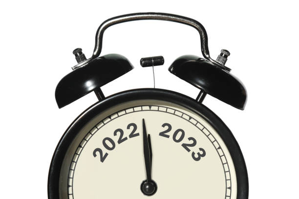 istock New year 2023 time alarm clock 1442943228