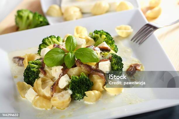 Oven Broccoli With Anchovy Stock Photo - Download Image Now - Anchovy, Animal Shell, Broccoli