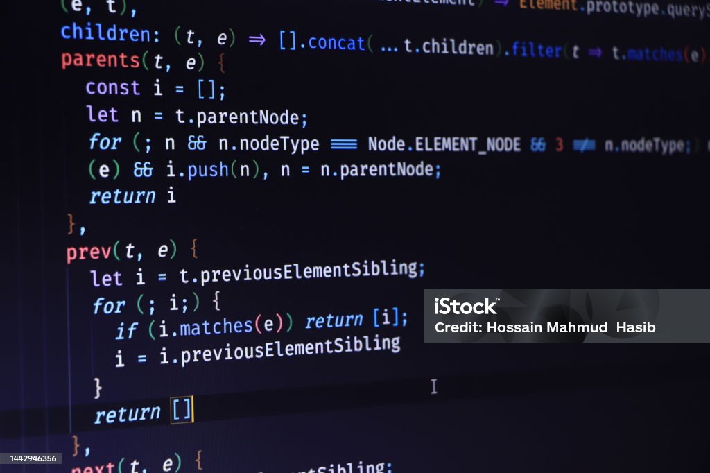 Foto de Código De Programação Para Desenvolvedores De Software Código ...