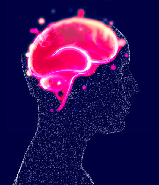 istock Neurology, philosophy: connections, the development of thought and reflection, the infinite possibilities of the brain and mind. Creativity 1442947192