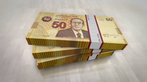 istock Tunisia Dinar money banknotes pack 3d illustration 1442947471