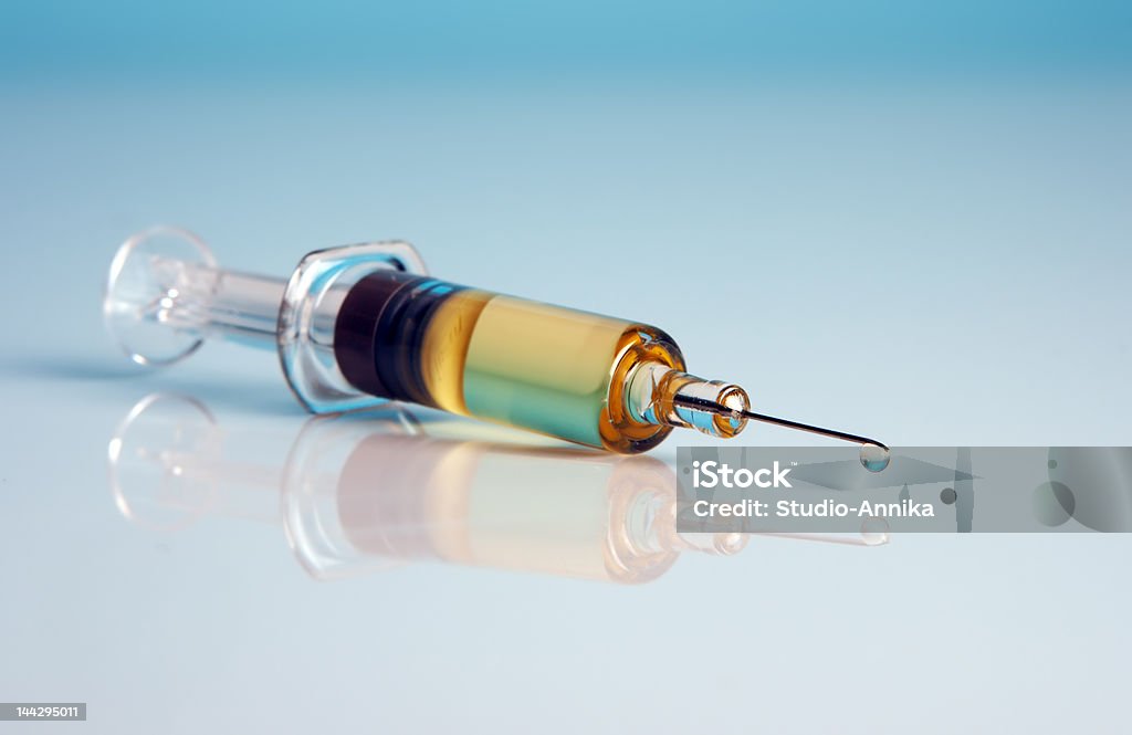 Impfstoff mit Tropfenmuster - Lizenzfrei AIDS Stock-Foto