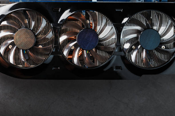 istock A video card with three fans is hardly a powerful cooling system. 1442950872