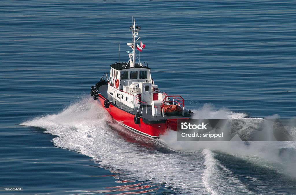 Pilota barca In Victoria, Columbia Britannica - Foto stock royalty-free di Acqua