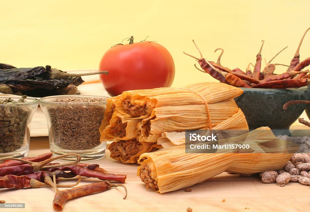 Comida mexicana - Foto de stock de Tamal libre de derechos