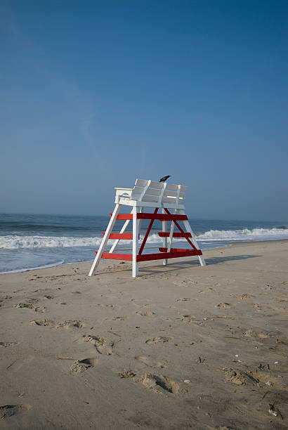 Lifeguard Stand stock photo