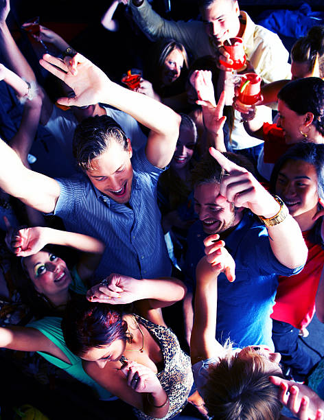 istock Crowd of young people dancing 144295788