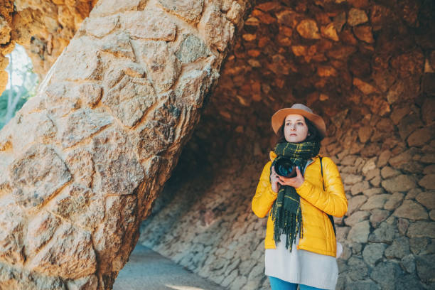 istock Solo traveler exploring Europe with camera 1442957932