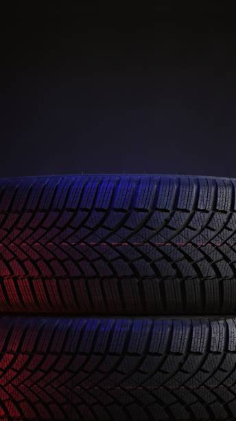 istock Land Tire - Vehicle Part 1442958439
