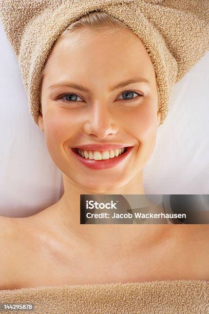 Closeup Of A Young Woman Getting Spa Treatment Stock Photo - Download Image Now - 20-29 Years, Adult, Alternative Therapy