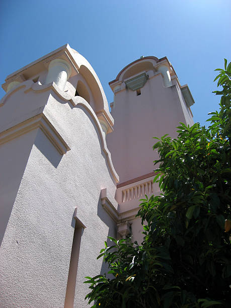 Mission San Rafael The side of the basilica at Mission San Rafael in San Rafael, California san rafael california stock pictures, royalty-free photos & images