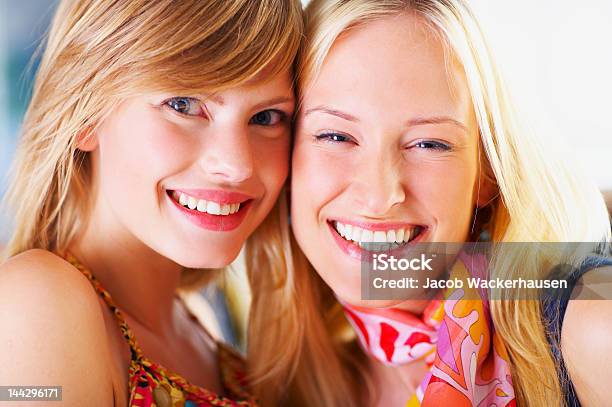 Beautiful Young Women Smiling Stock Photo - Download Image Now - 20-24 Years, 20-29 Years, Adult