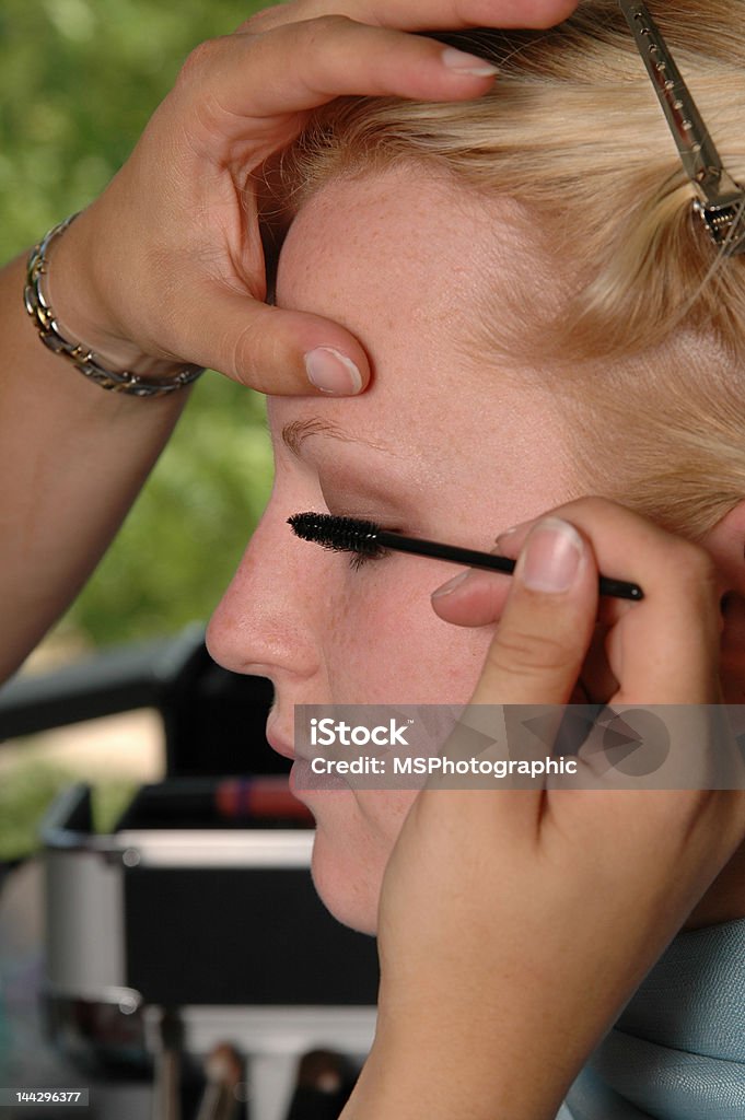 mascara - Foto stock royalty-free di Adolescente