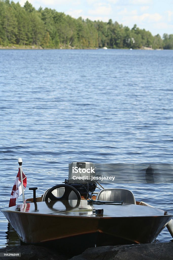 Verão no the Lake - Foto de stock de Bandeira royalty-free