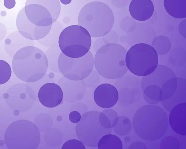 Vector illustration of abstract background with purple gradient circle pattern